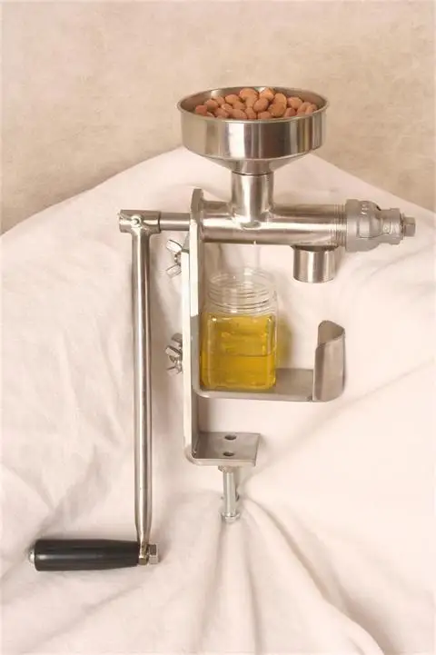 

Stainless Manual Mini Seed Oil Expeller Oil press Oil Expeller,Household press, vegetables, fruit juicer presser, manual juicer