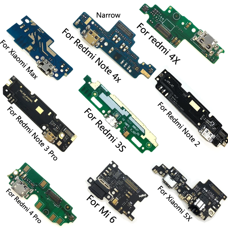 

For Redmi Note 3 Pro Se USB Port Charger Board Dock Plug Connector Flex For Xiaomi Redmi Note 4X Max 5X Note 2 3S 4 Pro 6 7