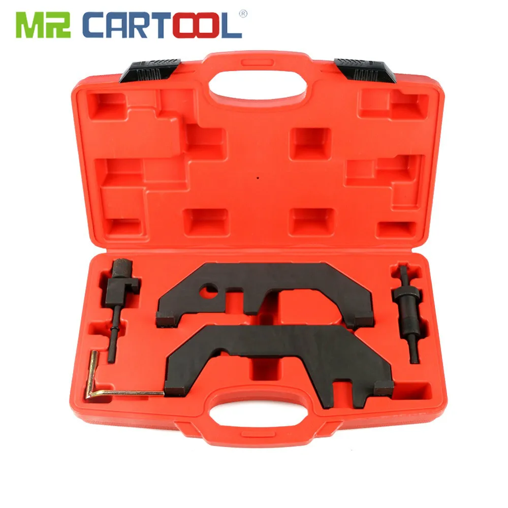 

MR CARTOOL 5 Pcs Engine Timing Tools Kit Exclusive for BMW N62 N73 X5/760Li/545i Special Calibration Repair Tool