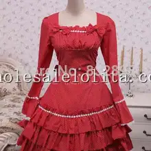 Г.,, бальное платье длиной до колена из натурального сатина с квадратным воротником, полностью не аппликация из хлопка, милое платье в стиле Лолиты