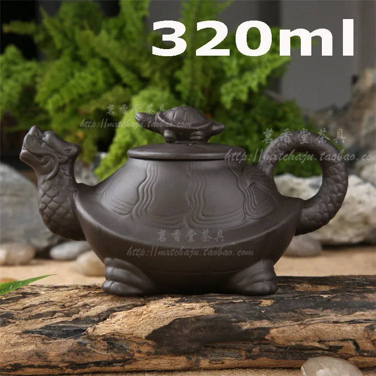 Hot Sale 2015 Chinese yixing Clay Kung Fu Tea Pot Turtle Teapot 320ml High grade Handmade