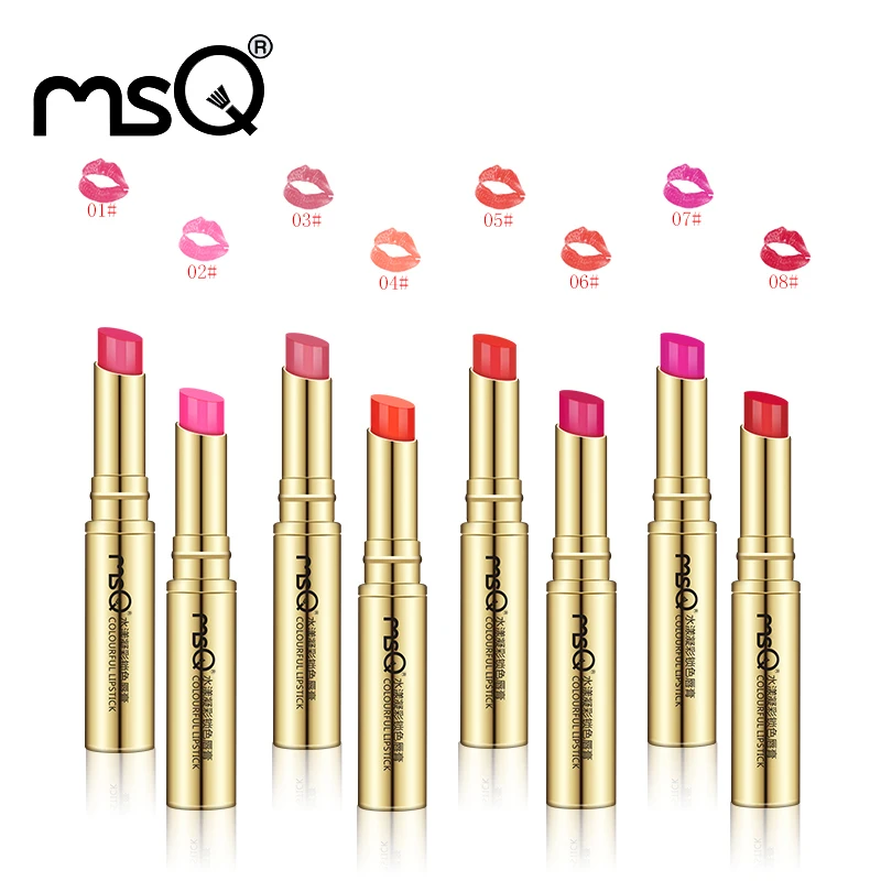 MSQ Long Lasting Lipstick Natural Waterproof Nutritious Makeup Lip