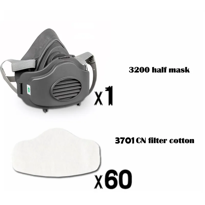 3200 dust mask industrial mask dust and dust sanding professional dust