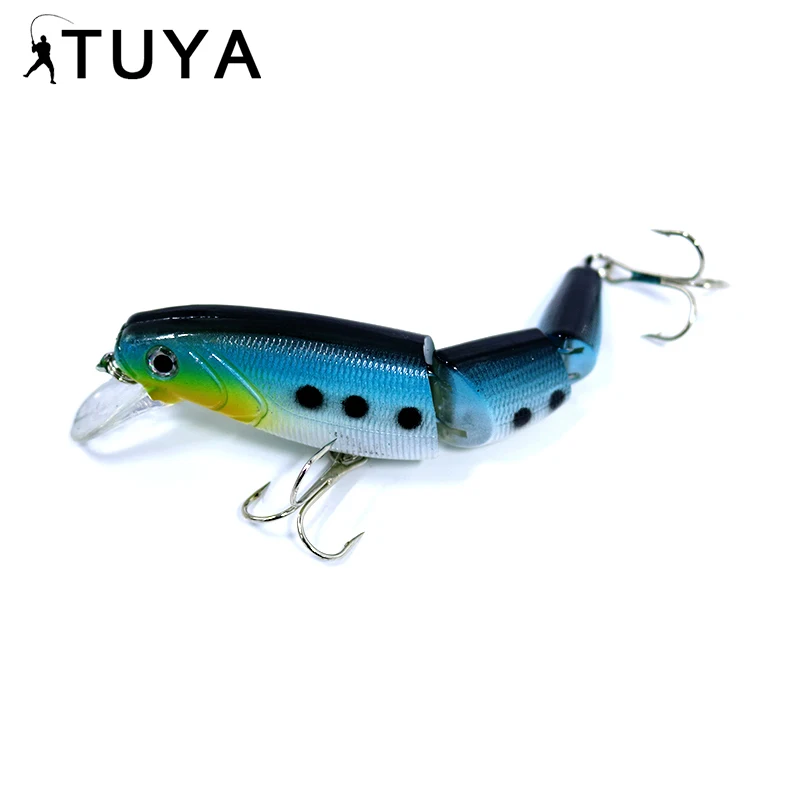  TUYA 3 segment lure minnow swimbait fishing lure wobblers hard bait Trolling Jerkbait Bionic fish s