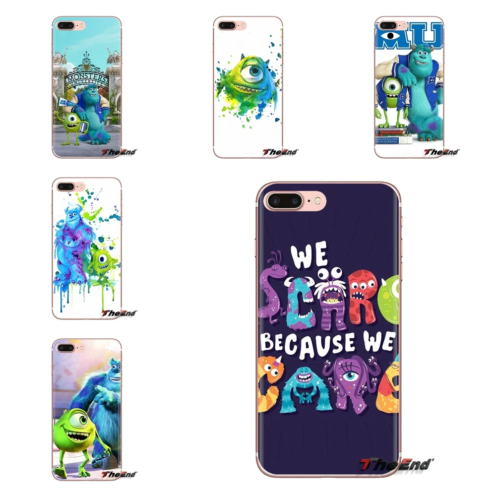 

For Huawei G7 G8 P7 P8 P9 P10 P20 P30 Lite Mini Pro P Smart Plus 2017 2018 2019 Monsters University Sulley Mike Wazowski Housing