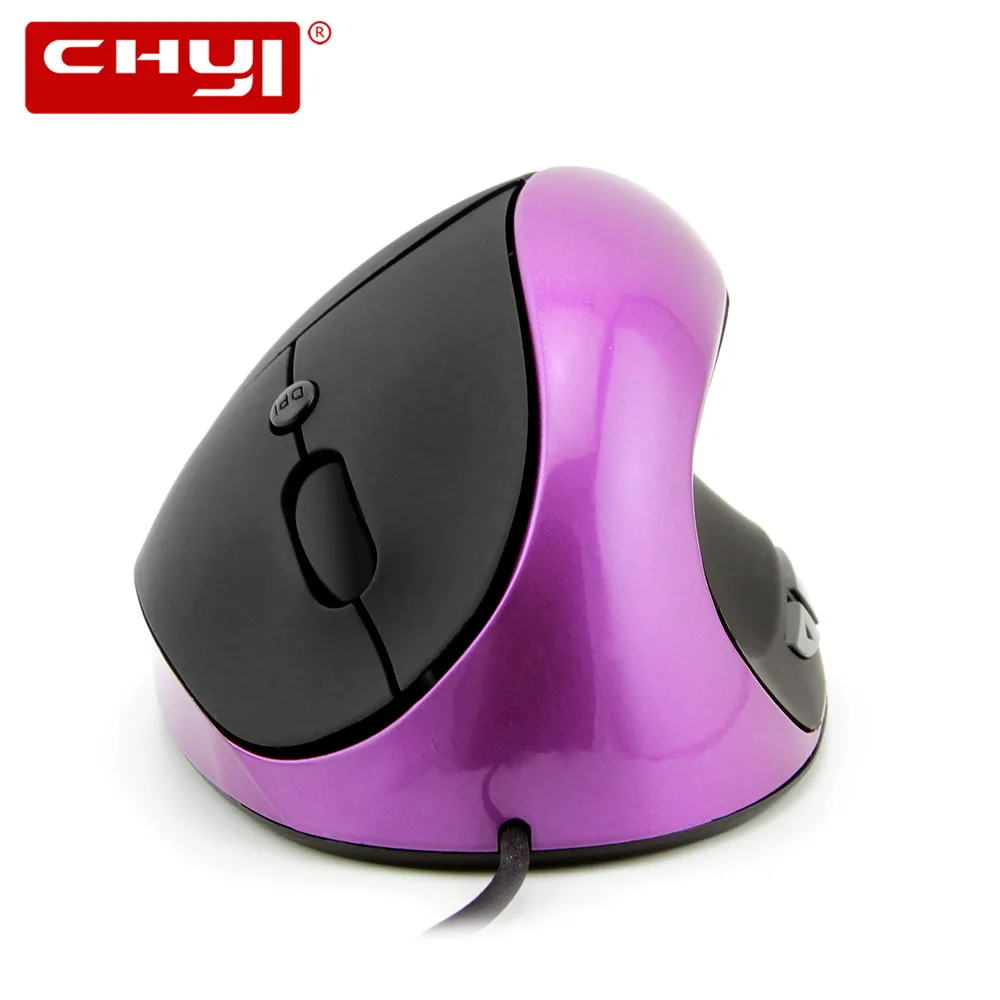 

CHYI Wired Vertical Mouse Ergonomic 800/1000/1200DPI USB 2.0 Cable Computer Gaming Mice With Mouse Pad Kit Wrist Rest Mice Mat