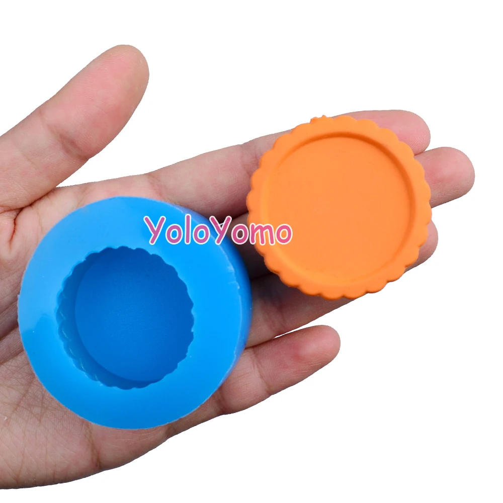 G251YL кекс торт Tart Нижняя силиконовая форма 48 мм формы для выпечки Fimo Полимерная