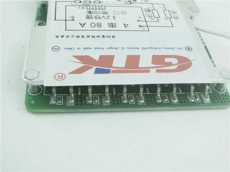 12 V Lifepo4 BMS 4S 80A lifepo4 батарея BMS PCM 4S плата защиты батареи bms pcm для 12 v 4S lifepo4 батарейный блок 14,6 V BMS
