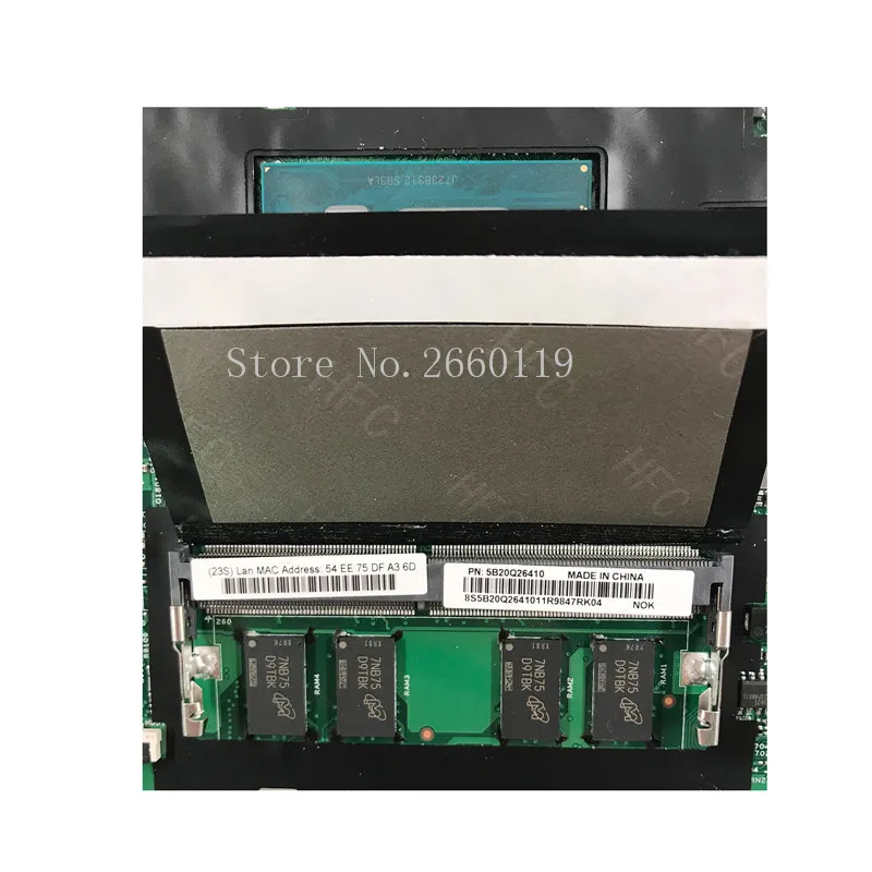 Материнская плата для ноутбука для 720-15IKB i5-8250U 5B20Q26410, полностью протестирована
