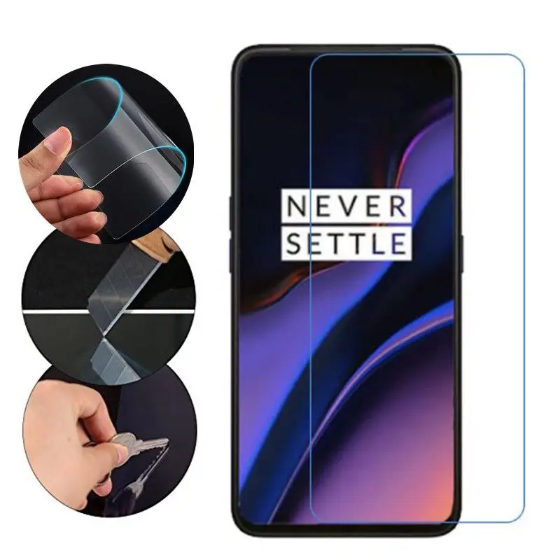 

2Pcs/lot Nano Explosion-proof Foil For Oneplus 7 6 6t 5t Transparent Screen Protector Not Glass Film