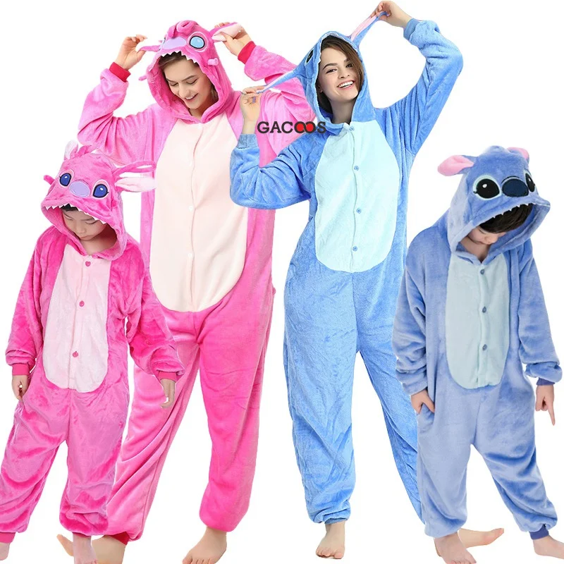 Пижама в виде единорога для мальчиков и девочек зимняя комбинезон Kugurumi детские