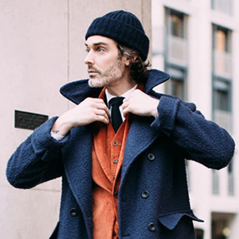 

Male Female Autumn Winter Casual Knit Hats For Women Men Beanie Hat Warm Wool Knitted Caps With Black/Red/Coffee Color Wholesae