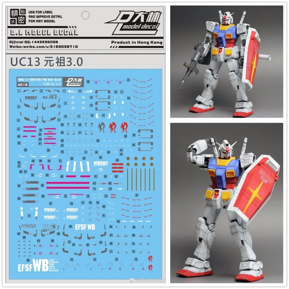 Bandai Hobby Gundam The Origin E.F.S.F Prototype RX-78-2 MG 1//100 Model Kit USA