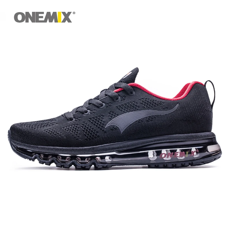 ONEMIX спортивная обувь для мужчин с воздушной подушкой, улучшенная мягкая дезодорирующая стелька для занятий спортом на открытом воздухе 1118B