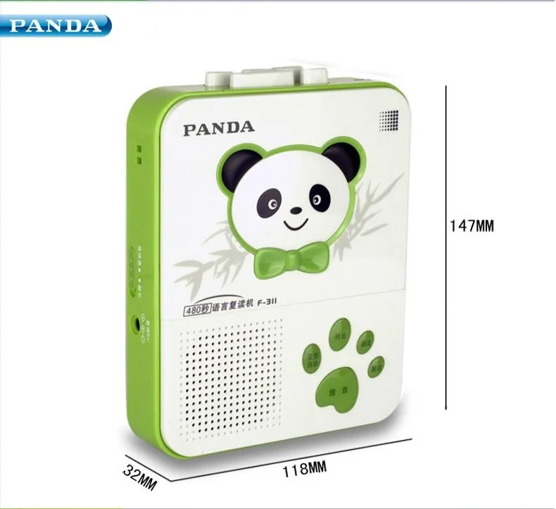 Panda F-311 Repeater Tape Recording Five Speed Smart Charging Cute Appearance Portable Player