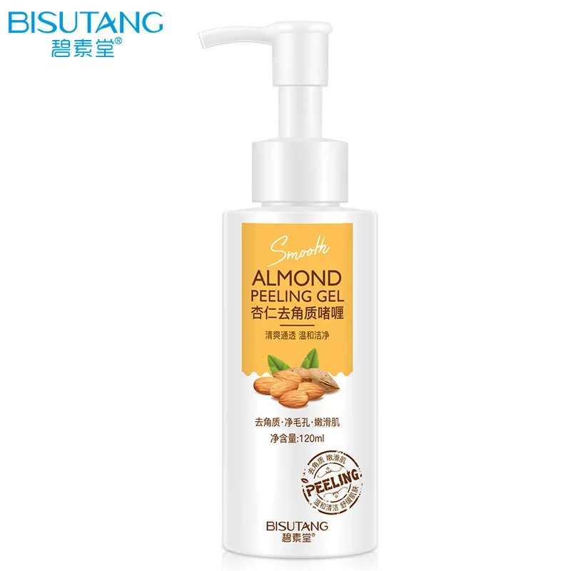

BISUTANG Blackhead Remover Shrink Pores Almond Extract Whitening Moisturizing Exfoliating Gel Face Cream