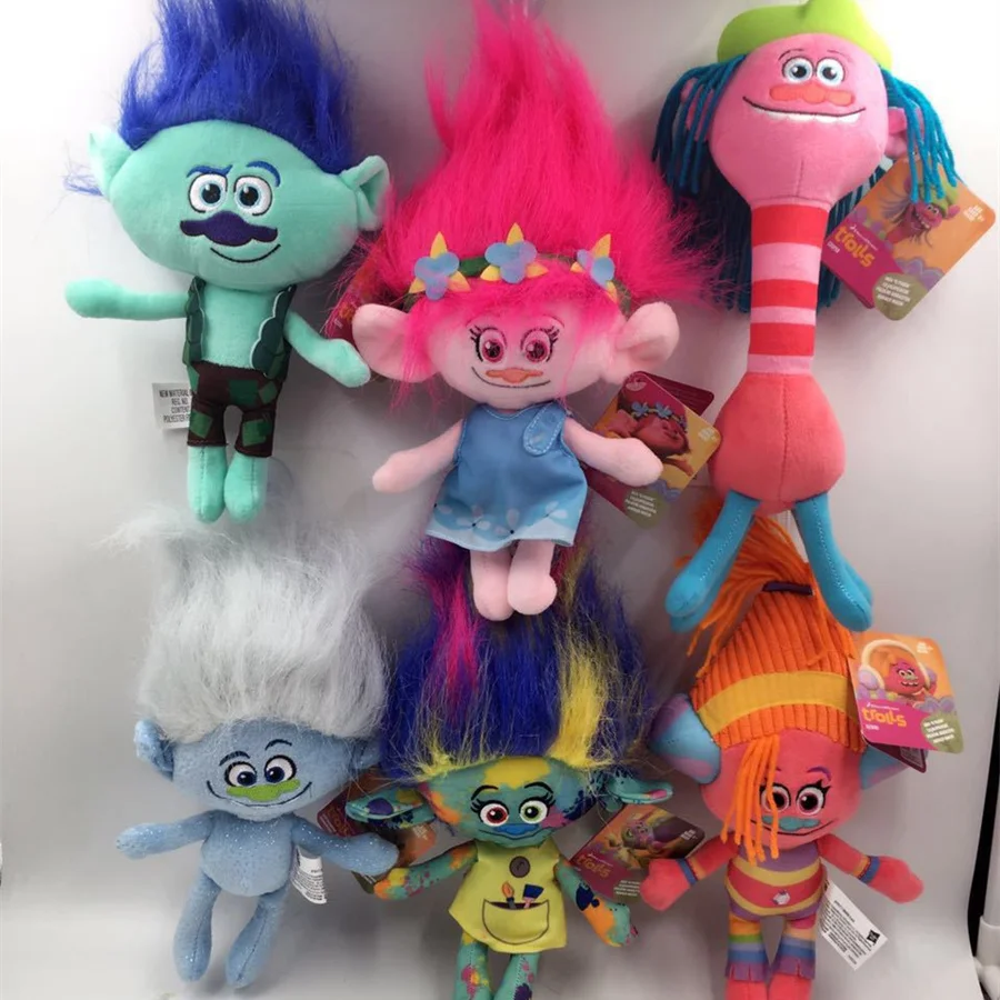 trolls soft toys