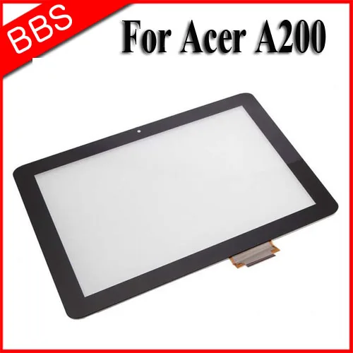 For 10.1&quot Acer Iconia Tab A200 Tablet PC New Front Outter Touch Screen Panel Digitizer Sensor Glass Repair Replacement Parts |
