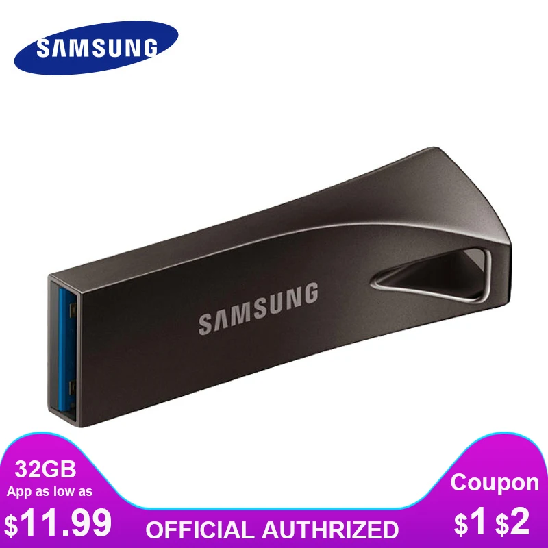 

SAMSUNG USB Flash Drive Disk 32G 64G 128G 256G USB 3.1 Metal Mini Pen Drive Pendrive Memory Stick Storage Device U Disk