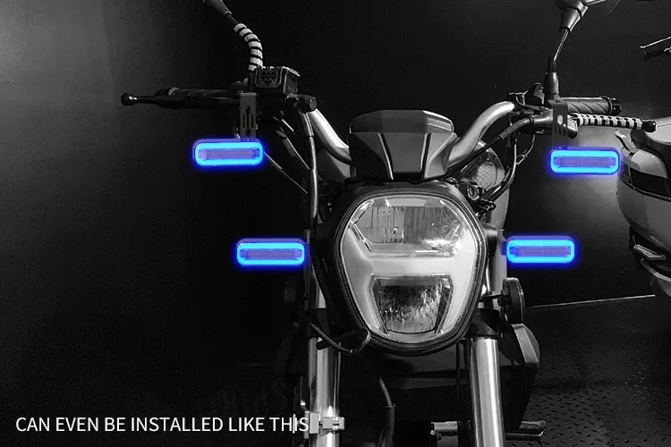 Spirit beast аксессуары для мотоциклов поворотник подсветка дневные ходовые огни валюта Мотокросс сигнальные огни
