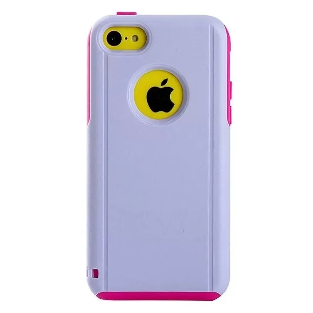 DHL 2 в 1 пластик+ ТПУ чехол для iphone 5C, Жесткий Чехол для iphone 5C ударопрочный чехол pc+ tpu чехол 100 шт/партия