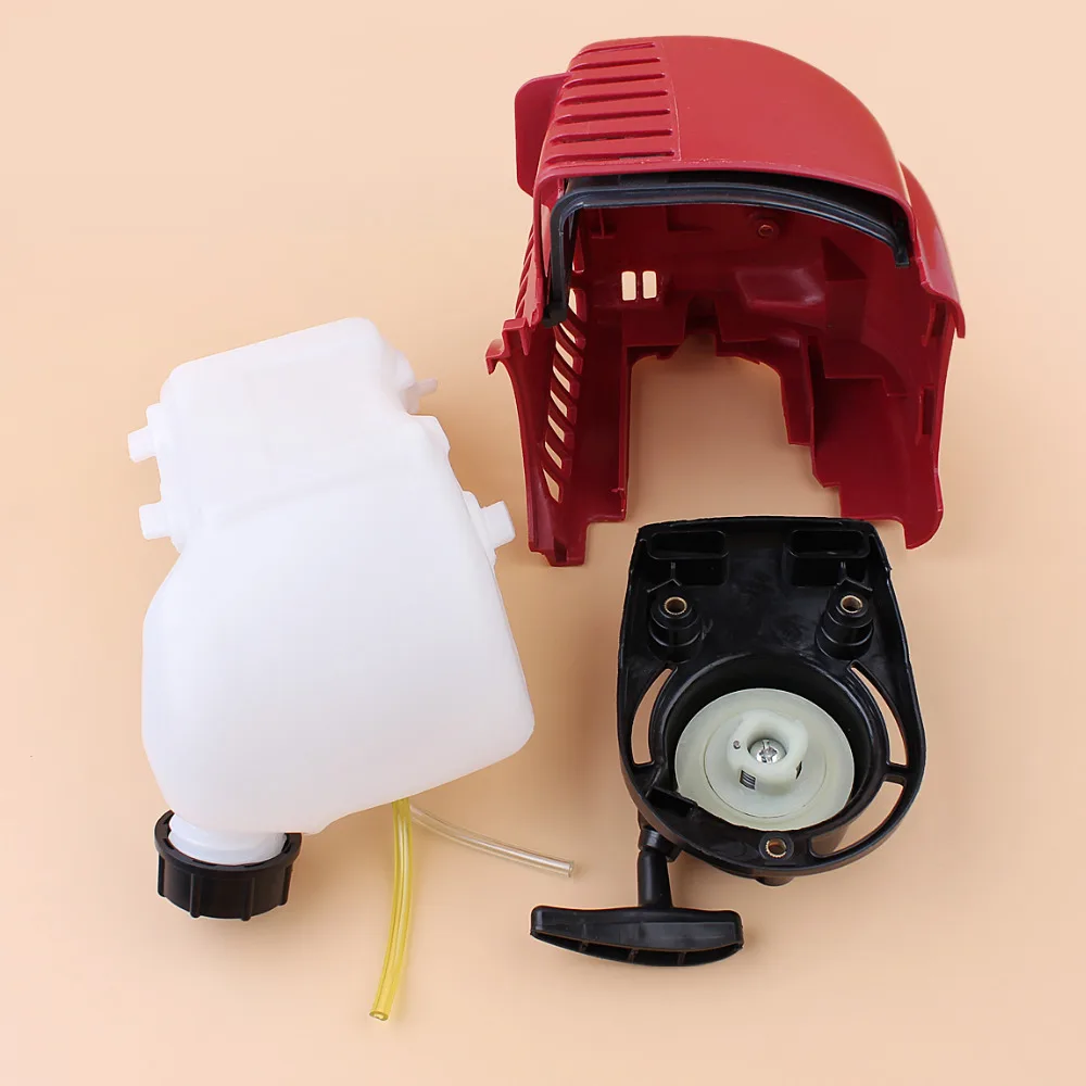 Top Engine Cylinder Cover Fuel Tank Pull Starter Kit For HONDA GX35 35CC 1.3HP 4-Cycle Engine Motor Trimmer Brushcutter Top Engine Cylinder Cover Fuel Tank Pull Starter Kit For HONDA GX35 35CC 1.3HP 4-Cycle Engine Motor Trimmer Brushcutter