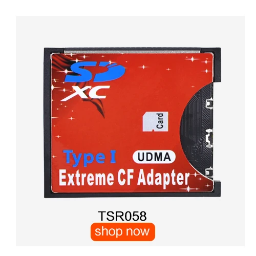 Tishric 2018 Новый SDXC SDHC К Стандартный Compact Flash Тип я конвертер карты SD на cf-адаптер Card Reader адаптер до UDMA 128 ГБ