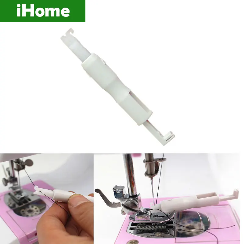 

New Manual Needle Threader Automatic Machine Sewing Needle Device Compact Thread Guide Parts Sewing Tools Accessory