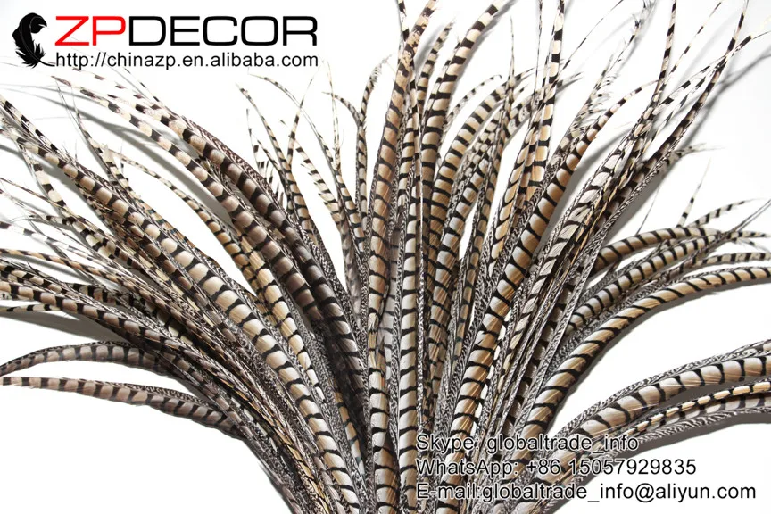 ZPDECOR 36 40 дюймов (90 100 см) 50 шт./лот ручная работа хорошее качество натуральный