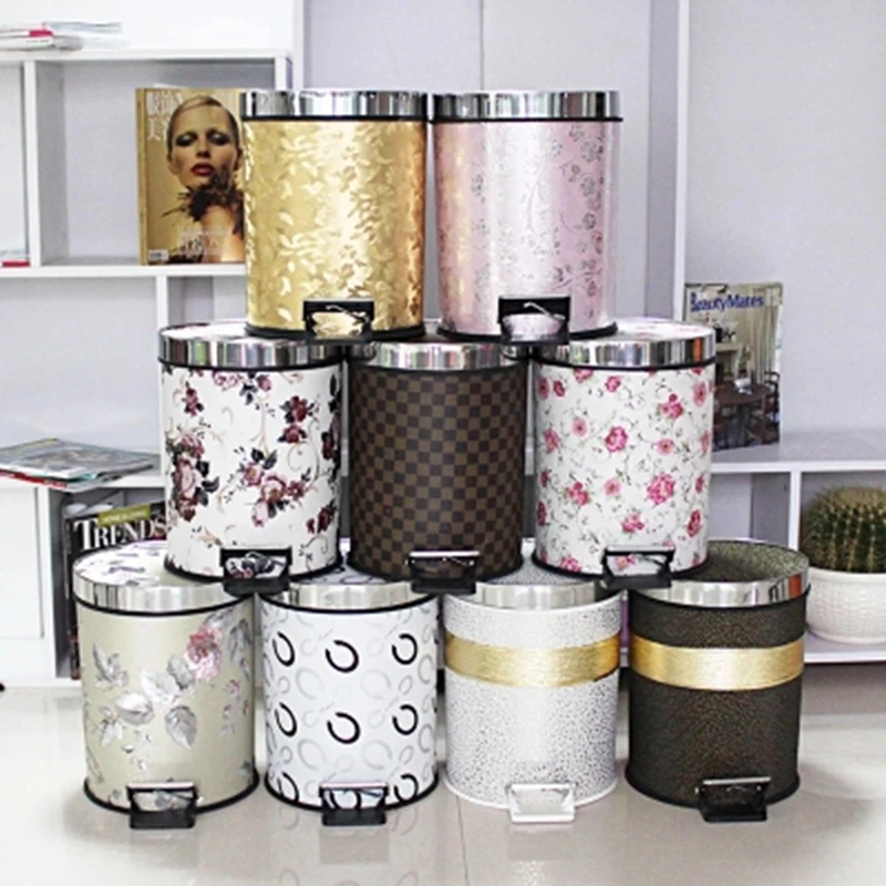 Европейские мусорные баки для ног Бытовые Мусорные гостиной и кухни|waste bin|kitchen waste