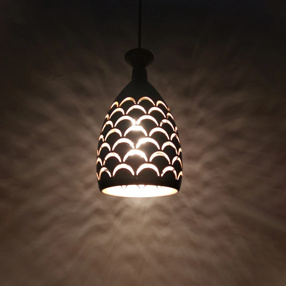 

Vintage Retro Edison Pendant iron lampshade Table Ceiling chandelier cover DIY lighting shade industrial Nordic art decoration