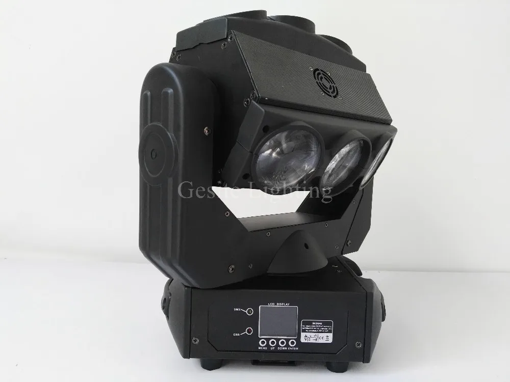 5 градусов узкий луч Выход перемещающаяся головка 9 шт., 12 Вт Moving Head сценический RGBW 4in1 луч света