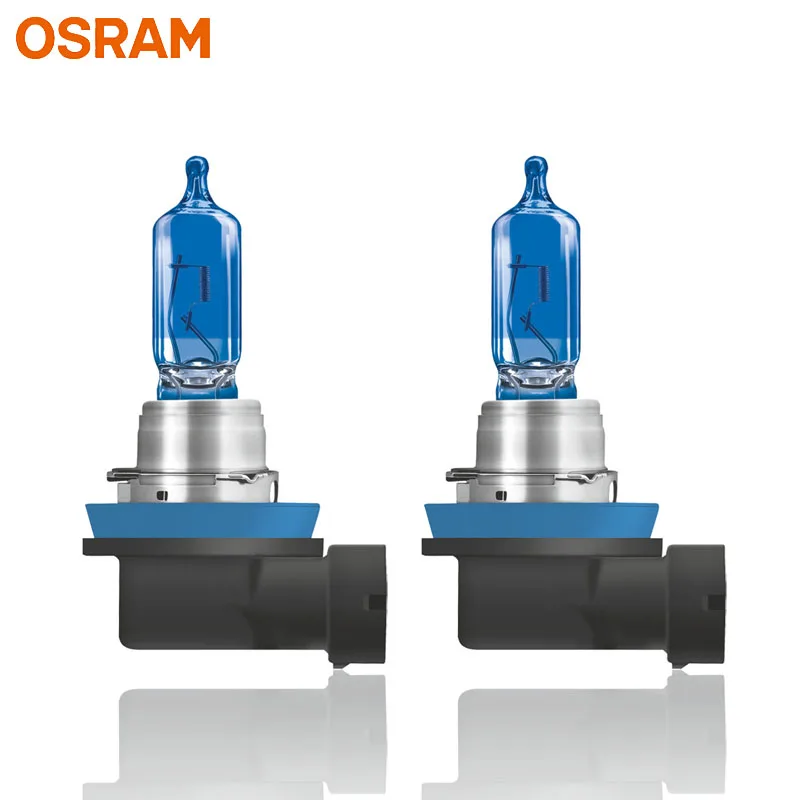 OSRAM Cool Blue Advance H9 12V 65W 5000K галогенный холодный синий белый ксеноновый автомобильный головной светильник, автомобильный светильник 62213CBA(двойной