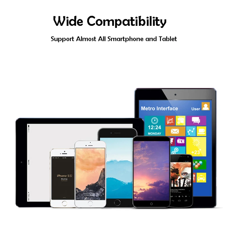 3A(Max) Voltage and Current Display Nylon Braided Micro USBType-C8 pin Fast Charing Cable For iPhone SAMSUNG HUAWEI HTC XIAOMI (8)