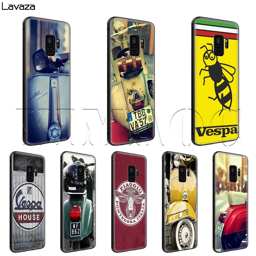 Lavaza Vespa Scooter Case for Samsung Galaxy Note 10 Plus A10 A30 A40 A50 A70 M20 A20 A20S A10S A30S A50S |