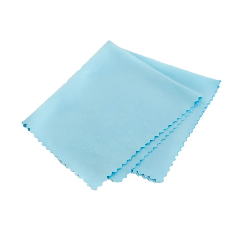 20 Pcs  Glasses Cleaning Cloth Microfiber Square Cleaning Cloth For Phone Screen Camera Lens Glasses random new #3n23 (2)
