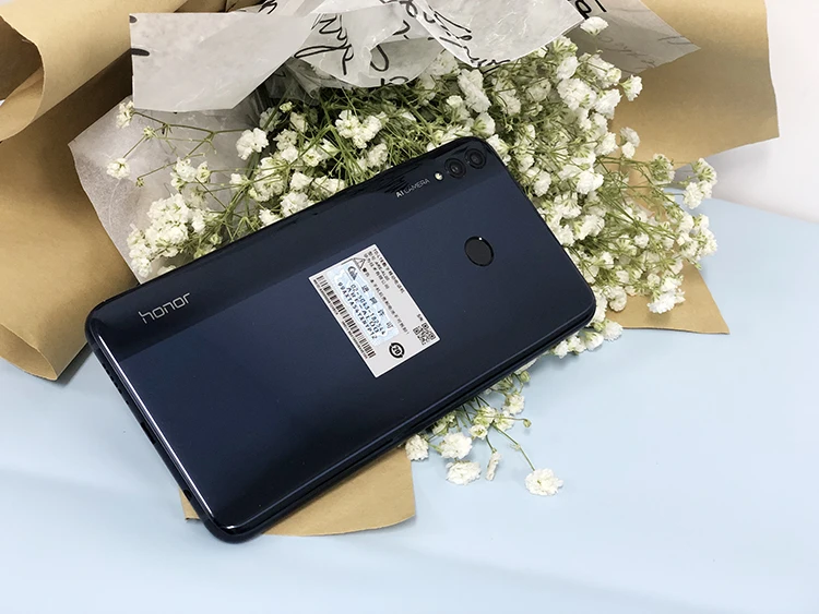 Оригинал HONOR 8X Max 6G globalrom 5000 mAh 7,12 "FHD дисплей Snapdragon 636/660 Android 8,1 отпечатков пальцев OTG Смартфон