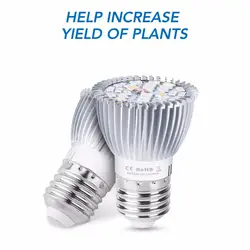 E27 завод Свет светодио дный растет светильник E14 220 В полный спектр светодио дный светать 18 Вт 28 Вт растениеводства лампы 5730SMD 18 28 светодио