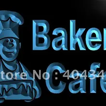 LB951-кафе-кондитерская хлеб торт светодиодный неоновый свет знак