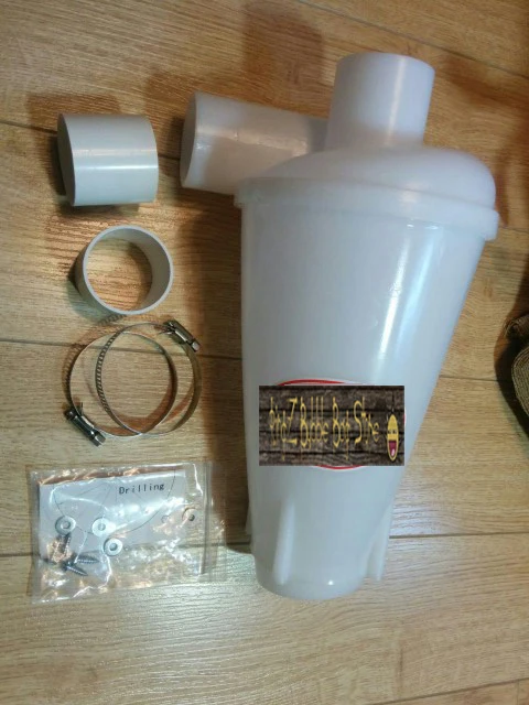 

3pcs/lot Photo Bag Cyclone DIY Dust Collector High efficiency God quality Powder Dust Collector Filter Top Quality
