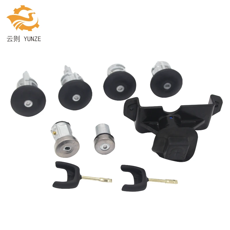 Front Left Door Lock Barrel Cylinder & Keys For Opel Vauxhall Movano B