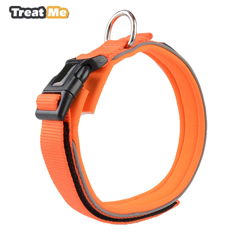 Nylon Pet Dog Collar Adjustable Dogs Harness Cat Collars Reflective Dog