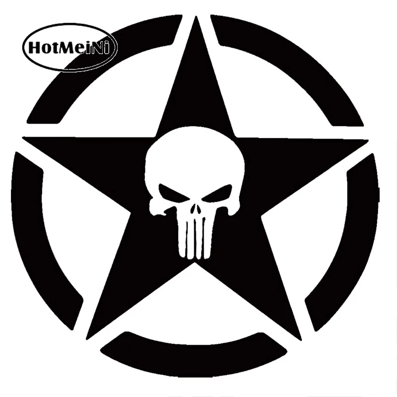 HotMeiNi Каратель военная армейская звезда серьезные притягательные знаки