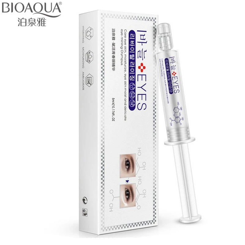

BIOAQUA Brand Skin Care Style Hyaluronic Acid Essence Eye Cream Remove Dark Anti-Aging Moisturizing Eye Creams