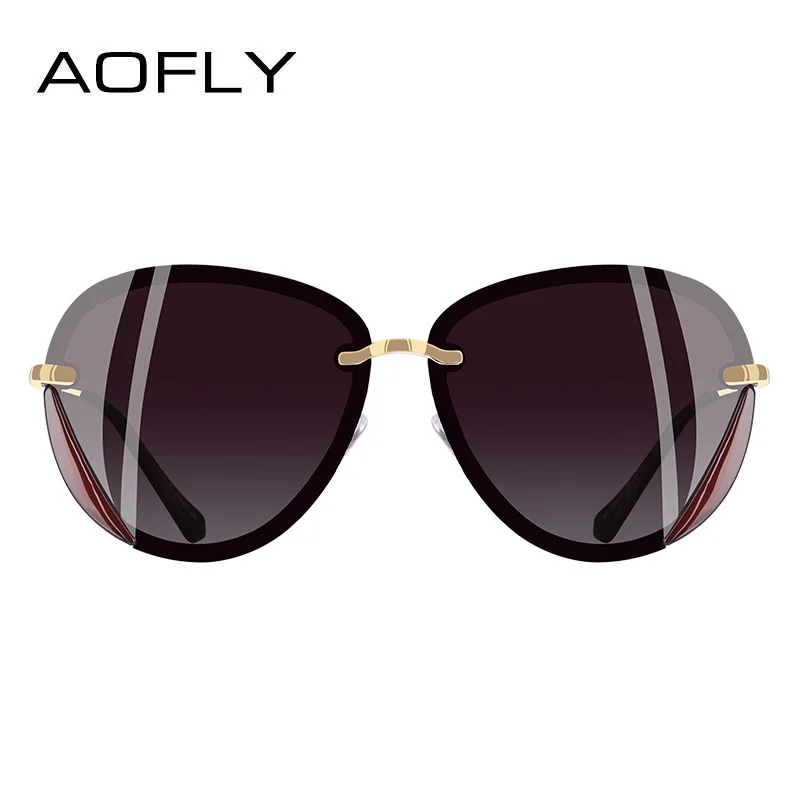 AOFLY бренд классический дизайн поляризованных солнцезащитных очков Для женщин модные солнцезащитные очки в стиле ретро с Винтаж очки UV400 очки Gafas de sol A108