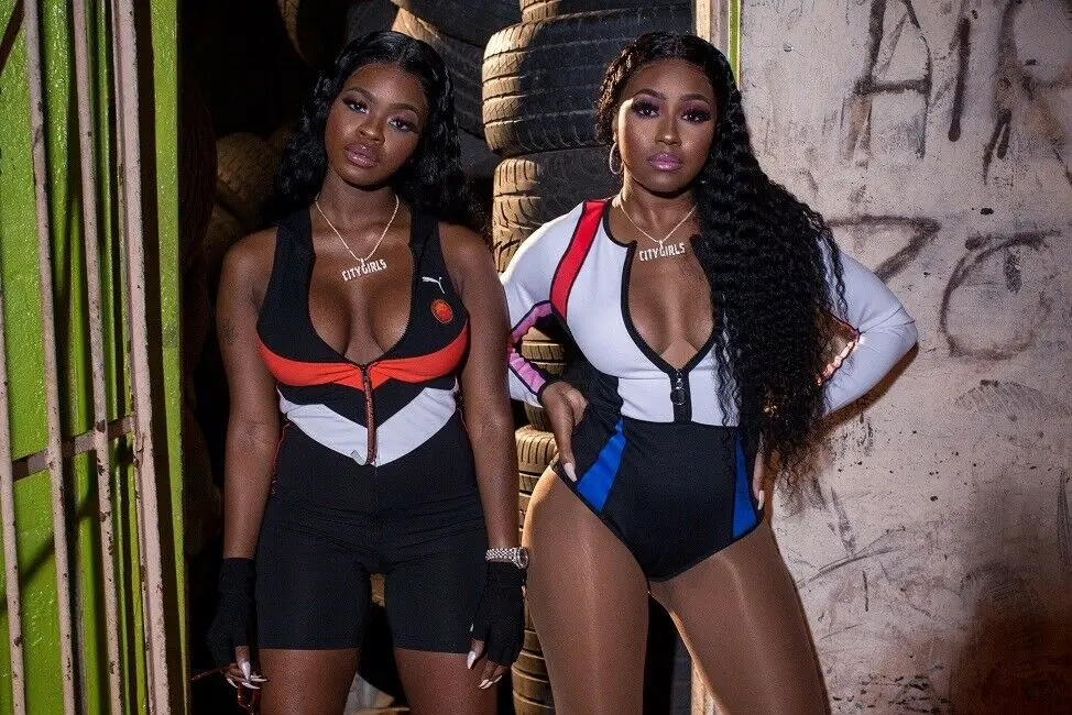 

P-4373 City Girls Hip Hop Duo Poster Yung Miami JT Rap Music Fabric Cloth Wall Pictures Art Canvas For Living Room