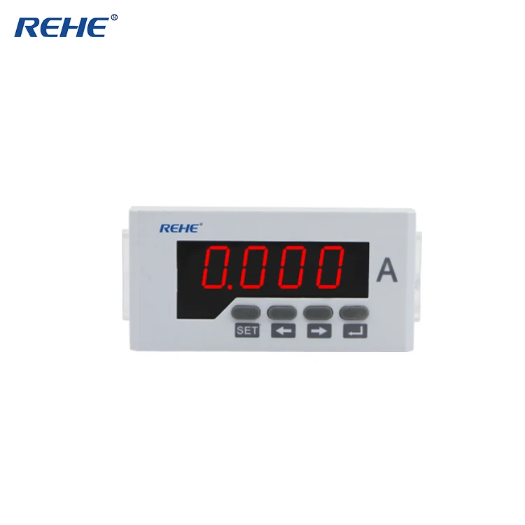 REHE DC RH-DA51 96*48 мм Цифровой умный однофазный Измеритель постоянного тока