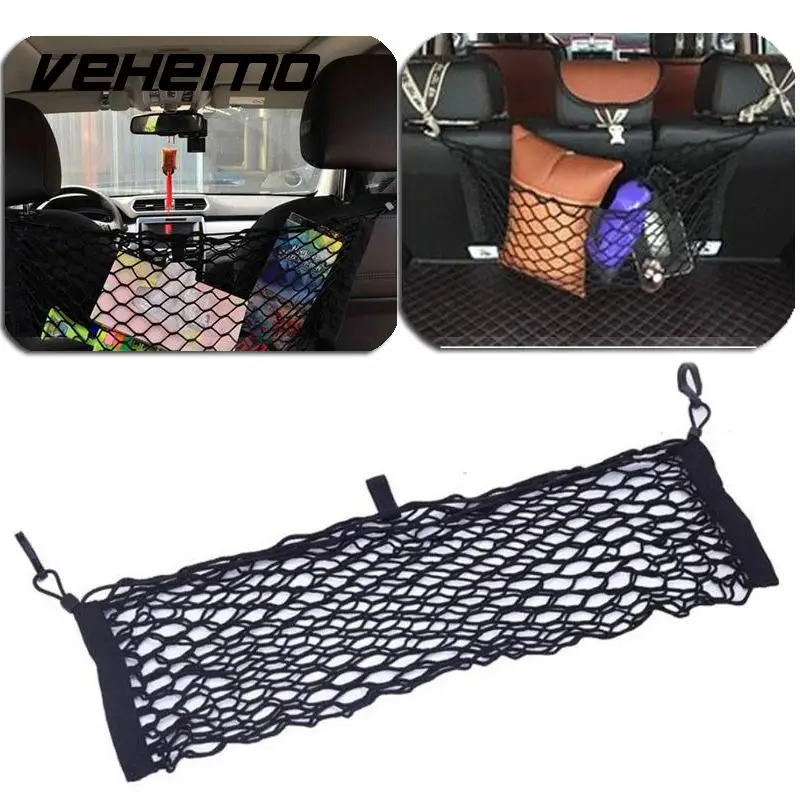 

New Universal Nylon Car Hatchback Rear Luggage Cargo Trunk Storage Net Car Accessories