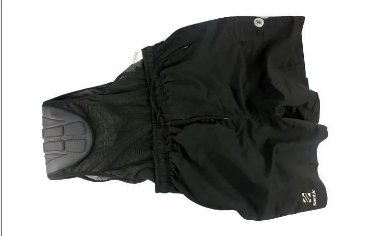 SANTIC мужские шорты для велоспорта полиэстер 1/2 Досуг с 3D затененной подкладкой велосипед езда Спортивная Шорты