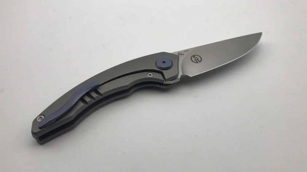 Новый Maxace YU Jentry Титан M390 керамический подшипник лезвия компактный нож для